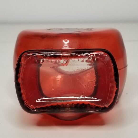 Heart‎ Shaped Red Glass Bud Vase To Teach Is To Love Teacher Valentine 5" - Picture 5 of 10